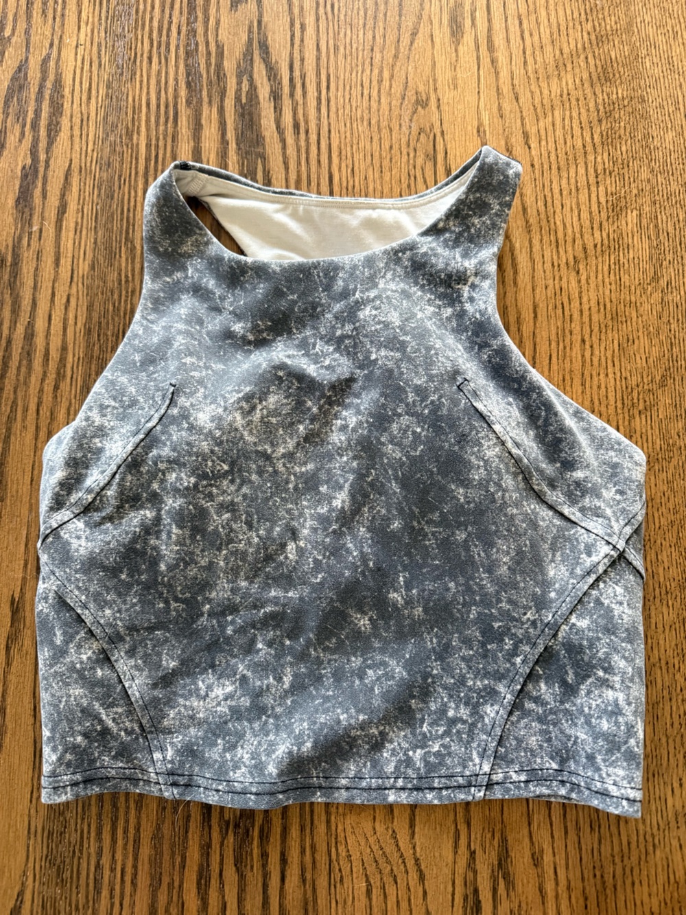 lululemon athletica Women's Mineral Wash Tank Top - Charcoal Gray